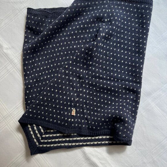 Seasalt cornwall sustainable beret and eternity scarf - navy - last year's model - Picture 8 of 8